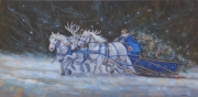 Father Christmas Blue