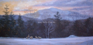 Flock on a December Evening