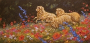 Sheep and Blossoms Again #2